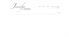Desktop Screenshot of jenniferjevents.com