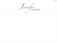 Tablet Screenshot of jenniferjevents.com